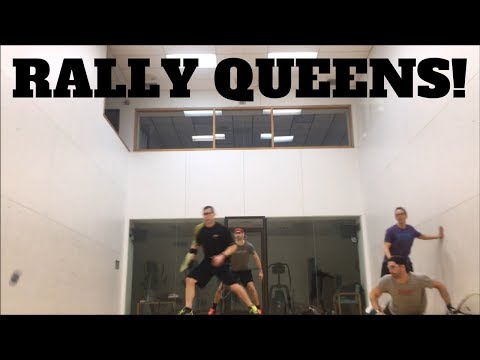 Racquetball Rally - Good rally with a bad ending...