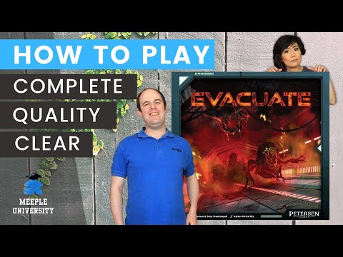 Evacuate Board Game - How to Play