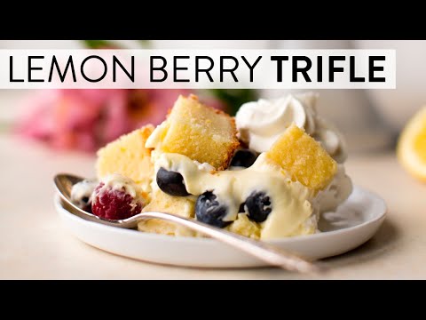 Lemon Berry Trifle | Sally's Baking