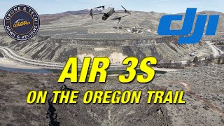 DJI Air 3S on the Oregon Trail by the Boise River