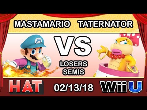 HAT 9 - MastaMario (Mario) Vs. R5 KH | Taternator (Wendy) Losers Semis - Smash 4