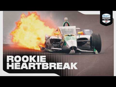 Caio Collet's Indy 500 Ends in Fiery Incident | 2026 INDYCAR