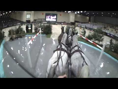 caméra embarquée Thibault Coudry FEI World Cup Driving CHI Geneva 2013