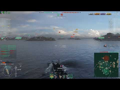 World of Warships - Helena (118K Damage, 3 Kills)