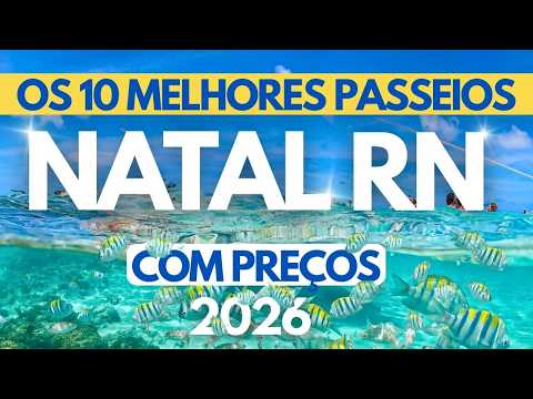 🌞NATAL RN: OS 10 MELHORES PASSEIOS (Guia Completo com Preços, Dicas e Roteiros!) 🏝️🏜️