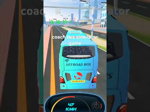 Offroad Coach Bus Driving Simulator 3D Real Uphill Bus Drive 2024 Android GamePlay