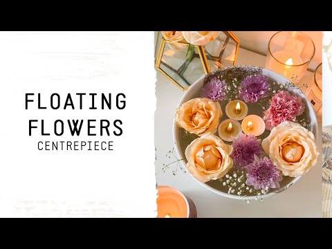 Floating Flowers Centrepiece