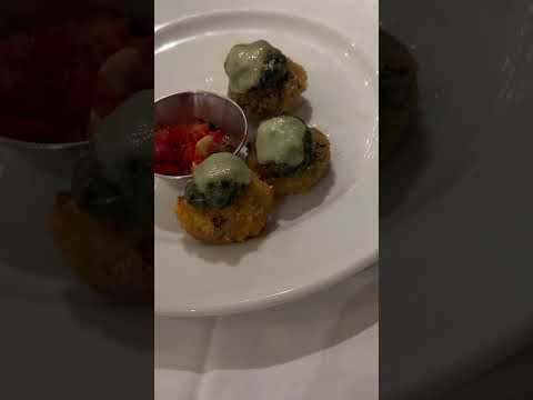 Thumbnail for Enjoying our dinner at carnival radiance has food #CarnivalRadiance #Vacation #Travel #Cruise