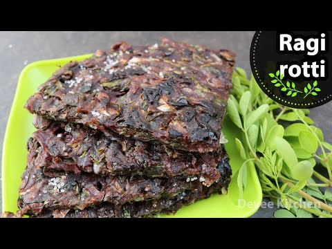 Healthy Diabetic Friendly Ragi Roti Recipe - Ragi Rotti (2 Ways) - Finger Millet Roti - Nachni Roti