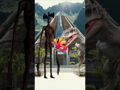 Siren Head vs Jurassic World, Skull Island & Monsterverse Monster