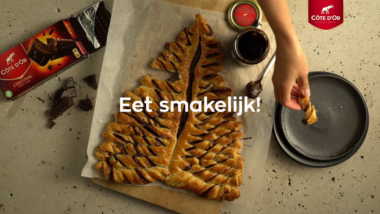 Côte d'Or - Chocolade Kerstboom - Verrassen met chocoladerecepten tijdens de winter