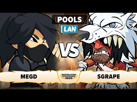 MegD vs Sgrape - Pools - Midseason Championship 2025 - LAN 1v1