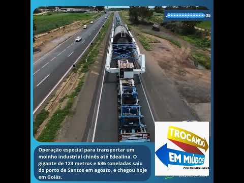 Moinho de Trigo na estrada #brasil #goiás #2026 #agro #rioverde #goiânia #política #catolico #rvd