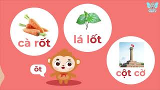 Học Tiếng Việt | Học đánh vần với âm Ô | Tập 9 | Learn Vietnamese | Voi TV