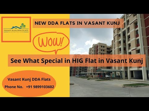 New DDA Flats in Vasant Kunj - HIG Flat for sale in DDA Vasant Kunj | Flats in Vasant Kunj |