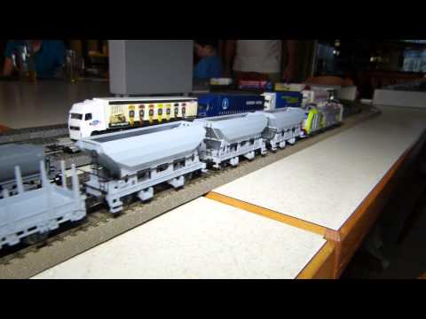 23. Stummi-Treff WN,  01 - BLS Re 486 501 (Piko 59954), "Alpinisti" mit RoLa