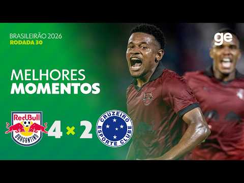 Gols e melhores lances de Red Bull Bragantino x Cruzeiro
