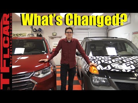 Old (Aztek) vs New (2018 Chevy Traverse): GM's Oldest vs Newest Crossover Compared