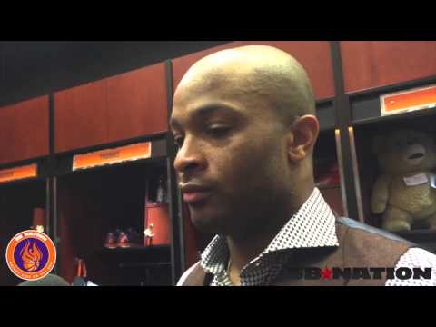 Suns vs Pistons P J Tucker Post Game 12.12.14