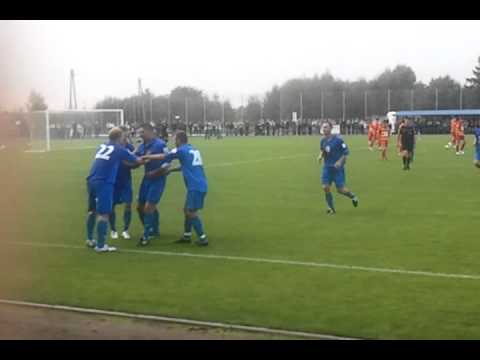 Puchar Polski 1/16 21.09.2011 - Ruch Zdzieszowice - Jagiellonia Białystok 3:1 - Ostatni gol, na 3:1