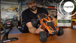 Traxxas Mini Maxx BL-2s 4WD RTR černý 1:12