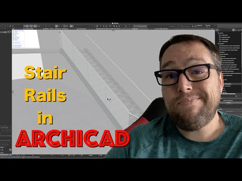 Stair Railings in Archicad - CBA-AC-015