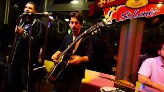 Chris Ruest with Travis Green at the Blues City Deli - Having A Party