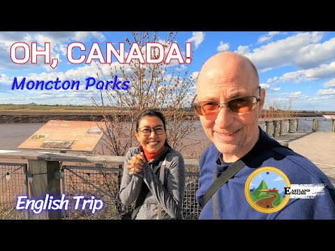 Oh, Canadá! EP4 Moncton Parks & Recreation Parte 1, viagem em inglês em 4K