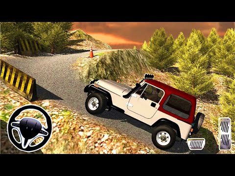 Off road Jeep Mountain Climb 3D Simulator - Android GamePlay