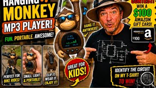I Turned a Hanging Monkey Into a Portable MP3 Player! 🐵🎵 (+ $100 Contest)