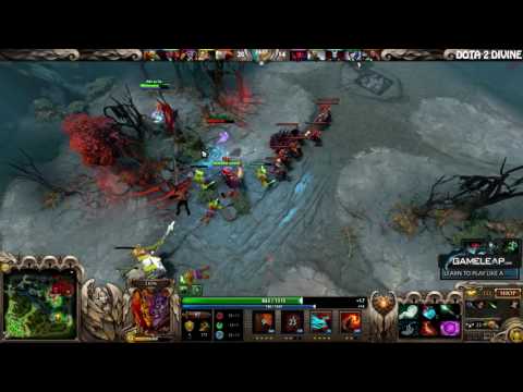 Carry Lion Mid by Miracle - Real 9K MMR Dota 2 Footage