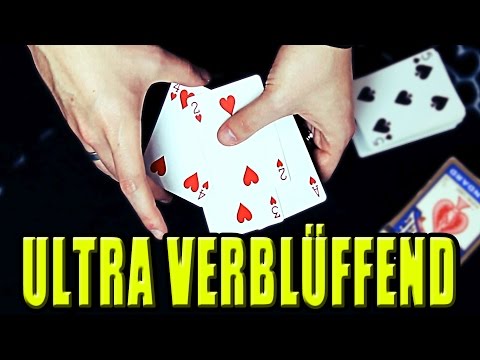 ULTRA KARTENTRICK MIT ERKLÄRUNG (SOGAR FÜR ZAUBERER VERBLÜFFEND) - Zaubertricks mit Auflösung