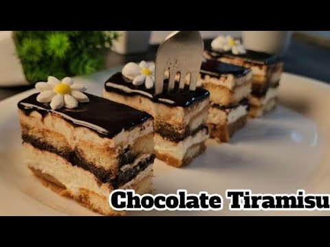 Chocolate Tiramisu Cake | how to make Chocolate Tiramisu cake #chocoalatetiramisu #tiramisu