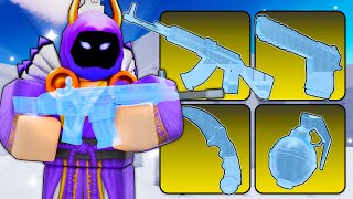 I UNLOCKED the GLASS LOADOUT In Roblox Rivals!