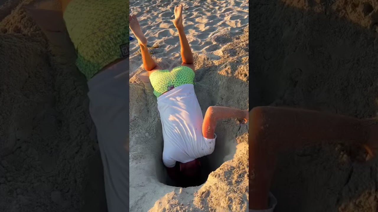 Watch Now Quante scavate occorrono per trovare l’acqua del mare in fondo alla spiaggia 🤙🏻 #bellagianda Quante scavate occorrono per trovare l’acqua del mare in fondo alla spiaggia 🤙🏻 #bellagianda