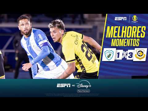 Gols e lances de Londrina x São Bernardo