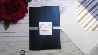 DIY POCKETFOLD WEDDING INVITATION USING CRICUT EXPLORE (PART I)