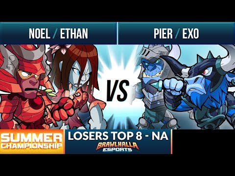 noeL & Ethan vs Pier & exo - Losers Top 8 - Summer Championship 2019 2v2 NA