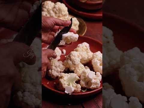 കോളിഫ്ലർ പൊരിച്ചത് @Inji_pennu #cauliflower #food #injipennu #trending #cooking #indianfood