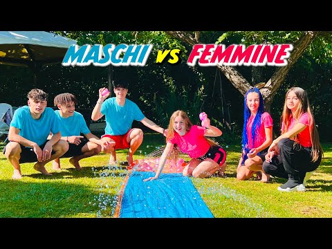 MASCHI vs FEMMINE !!! Sfide tra amici* - by Charlotte M.
