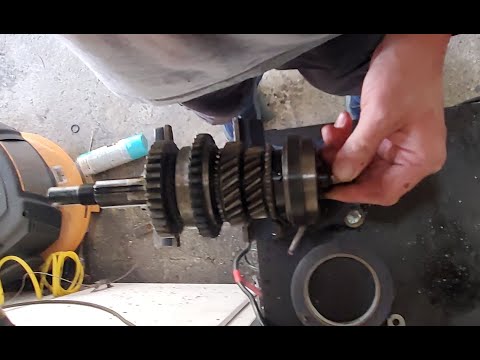 Project Simon: A Series Gearbox Mainshaft disassembly, 1968 Classic Mini MKII