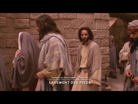 Évangile de Jésus Christ + Commentaire : Jean 13, 1-15 - Lavement des pieds. #évangiledujour #film