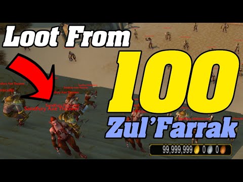 Loot From 100 Zul'Farrak Goldfarms! WoW Goldmaking