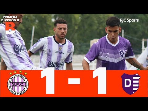 Sacachispas 1-1 Villa Dálmine | Primera División B | Fecha 8 (Apertura)