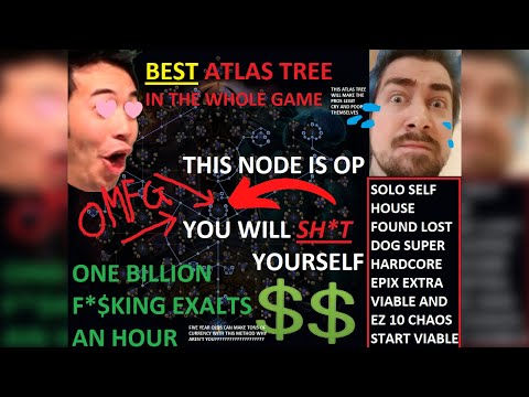 GREAT Atlas Passive Trees for Mapping, Bossing and SC Trade!