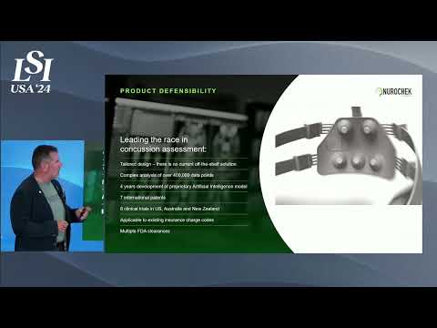Adrian Cohen, Headsafe - Portable Brain Assessment System | LSI USA '24