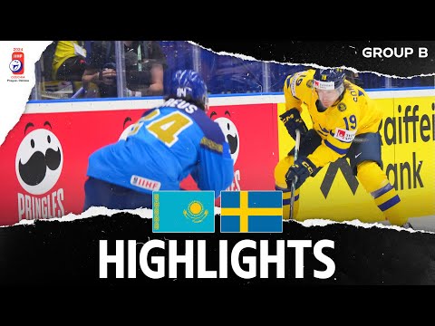 Highlights | Kazakhstan vs. Sweden | 2024 #MensWorlds