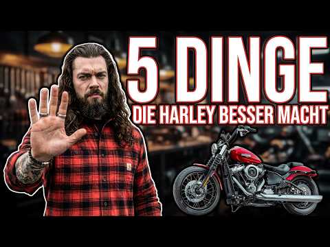 5 DINGE die HARLEY-DAVIDSON besser macht als andere Motorrad-Marken! 🔥