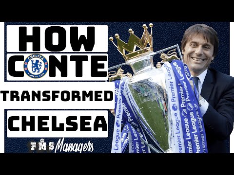 How Conte's 3-4-3 Tactics Changed The Premier League | Antonio Conte's Chelsea Tactics |