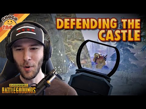 chocoTaco and Halifax Must Defend the Castle - PUBG Duos Gameplay